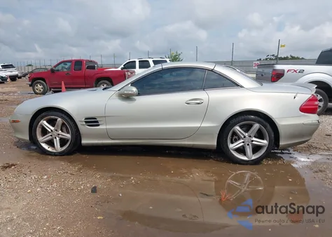 2003 Mercedes-Benz Sl 500 from USA, damaged, VIN WDBSK75F33F009204